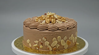 Caramel Almond Cake