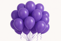 Purple balloon bunch - exact color