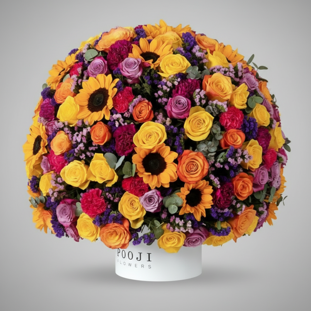 Radiant Flower Box Side View