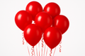 Red balloon bunch