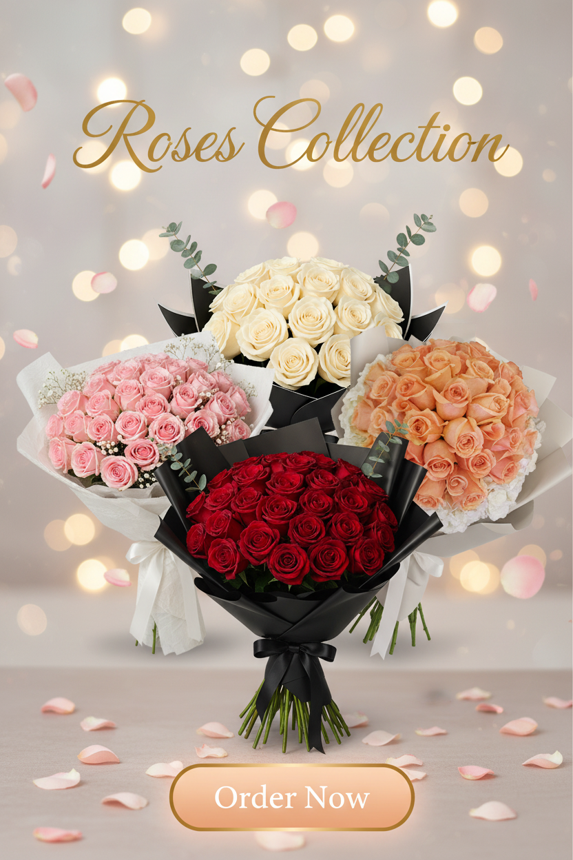 Roses Collection - Colorful Bouquets