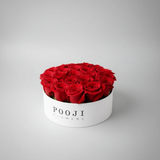 Side angle of rose box