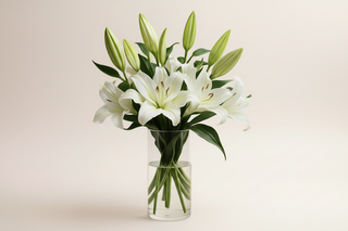White lily arrangement product image